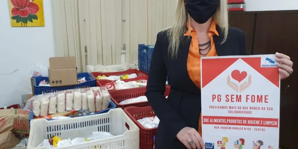 A Fundação de Assistência Social de Ponta Grossa (FASPG) recebeu durante esta semana a doação de 1253 quilos de alimentos para a campanha ‘PG sem Fome’