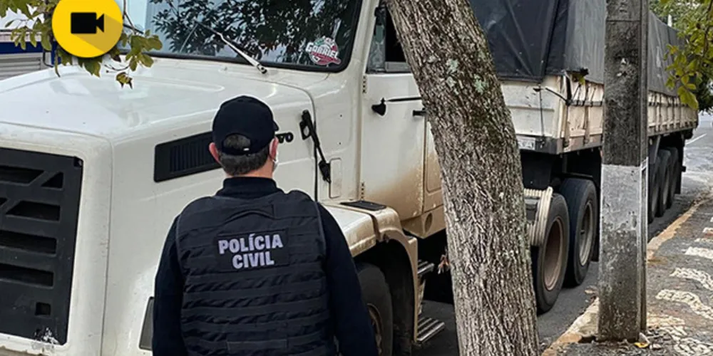 Carga apreendida pela Polícia Civil está avaliada em R$ 64 mil