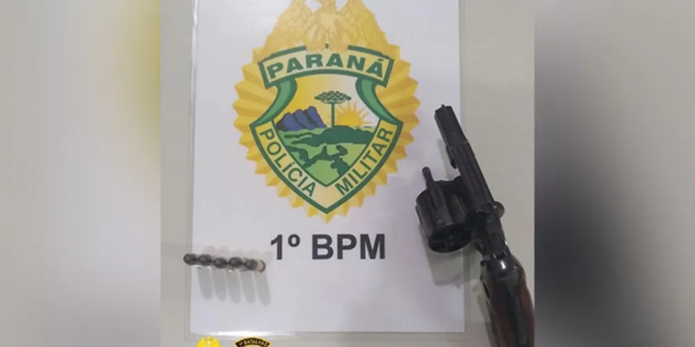 Além de dirigir embriagado, suspeito foi encontrado com revólver e munições