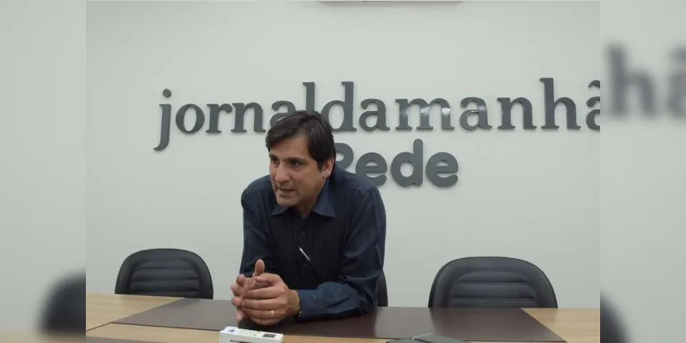 Presidente do sindicato rural de Ponta Grossa, Gustavo Ribas Netto, participou da live