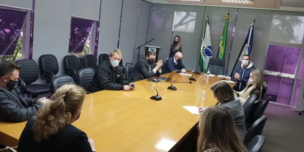 Parlamentar esteve na Prefeitura de PG para tentar a viabilização