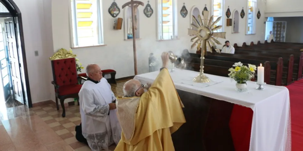 Mesmo com o retorno das celebrações presenciais, a Igreja ainda não pode realizar eventos com aglomeração de pessoas