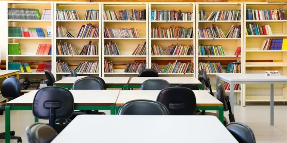 As 2,1 mil escolas da rede estadual receberão mais de 550 mil cadeiras, mesas, talheres em inox, pratos, banquetas, armários e outros equipamentos.