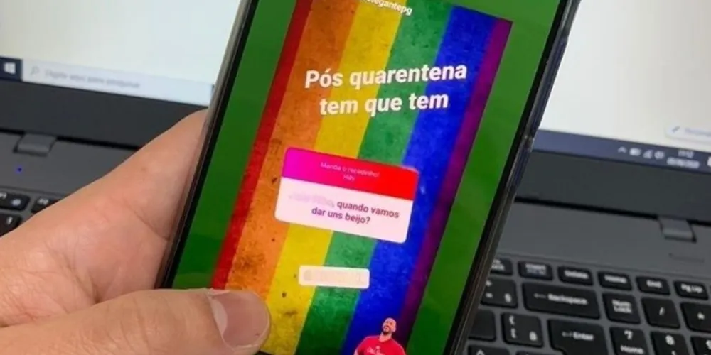 Na opção virtual, os remetentes já estão mandando as mensagens 