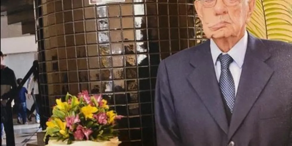 Enio Baptista Rosas morreu aos 101 anos nessa terça-feira, em Ponta Grossa