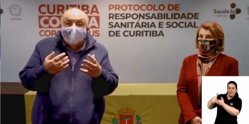 Imagem ilustrativa da imagem Curitiba cria ‘sinaleiro’ de alerta ao coronavírus; vermelho é lockdown