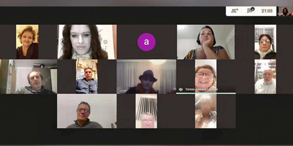 Reuniões por videoconferência foram iniciadas na última semana e eventos serão realizados online