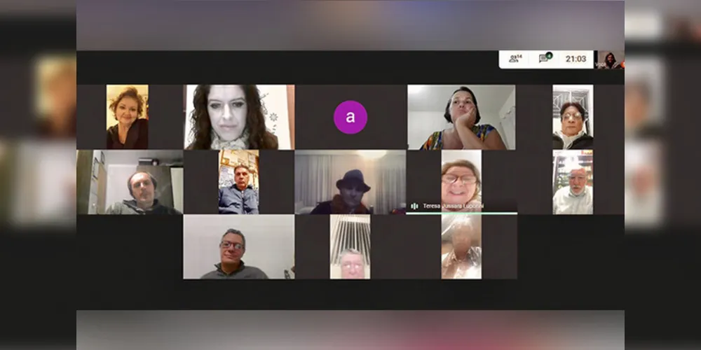 Reuniões por videoconferência foram iniciadas na última semana e eventos serão realizados online