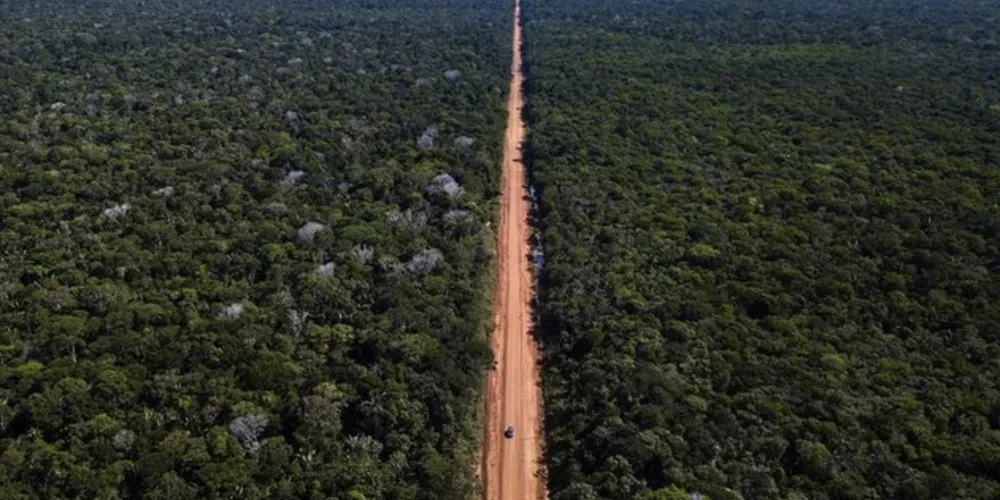 A pavimentação da rodovia, que liga os estados do Amazonas e Rondônia, vai facilitar a logística do transporte da produção agrícola da Região Norte.