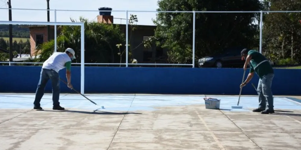 O trabalho foi iniciado na última segunda-feira (22).