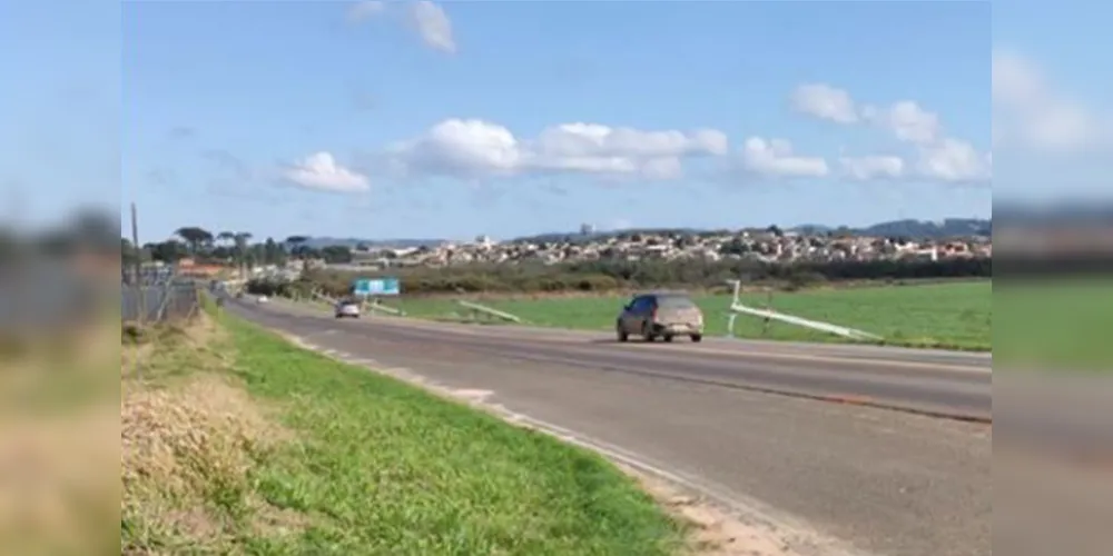 Simepar aponta que região dos Campos Gerais teve ventos com mais de 60 km/h nesta terça
