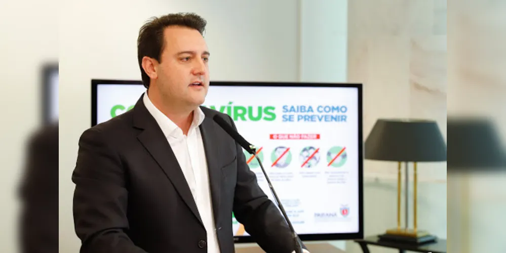 Imagem ilustrativa da imagem Governador anuncia quarentena no Estado do Paraná