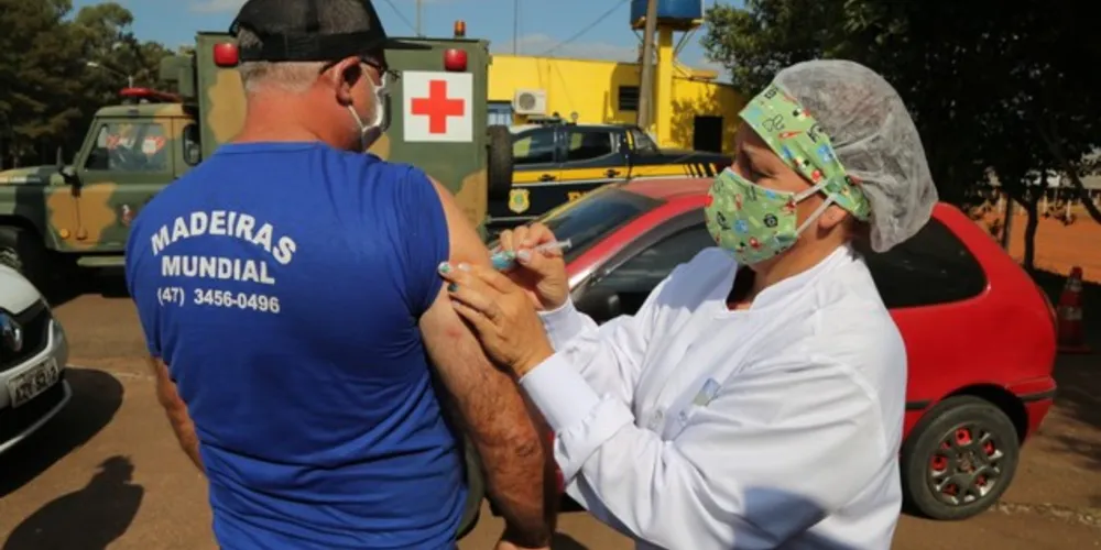 As doses são remanescentes e serão aplicadas enquanto durarem os estoques