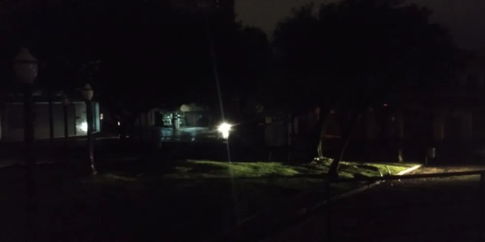  Copel foi notificada e trabalhou para normalizar o fornecimento da energia elétrica.