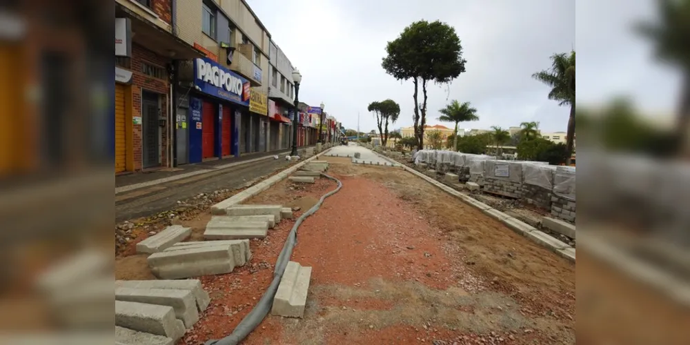 A medida acontece em virtude da realização das obras nas ruas Fernandes Pinheiro e Benjamin Constant