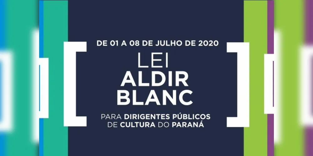 A chamada de Lei Aldir Blanc, em homenagem ao artista que morreu de Covid-19.