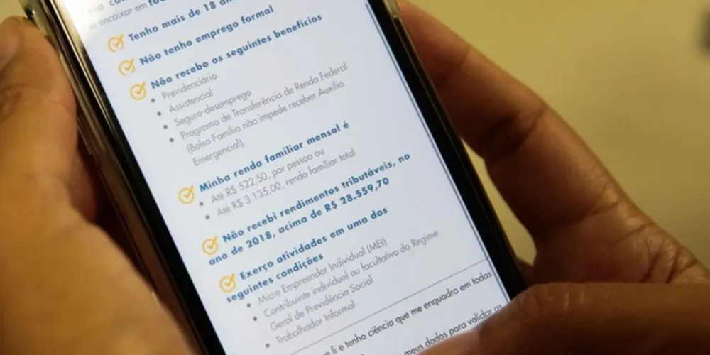 O Ministério da Cidadania informou, na semana passada, que já recebeu mais de 124 milhões de solicitações do auxílio emergencial