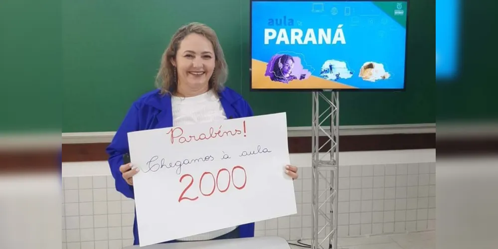 O secretário estadual da Educação, Renato Feder, afirmou que os servidores da Educação estão desempenhando um bom trabalho no Aula Paraná e nas plataformas digitais. 