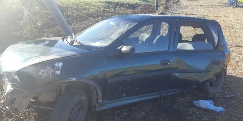 Imagem ilustrativa da imagem Acidente na BR-153 deixa quatro feridos em Rio Azul