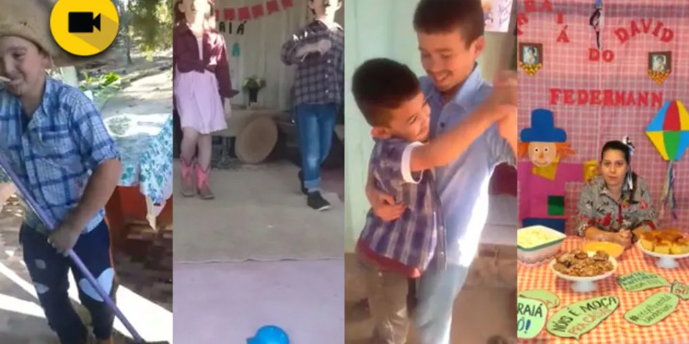 Imagem ilustrativa da imagem Escola de Tibagi promove ‘festa junina’ online