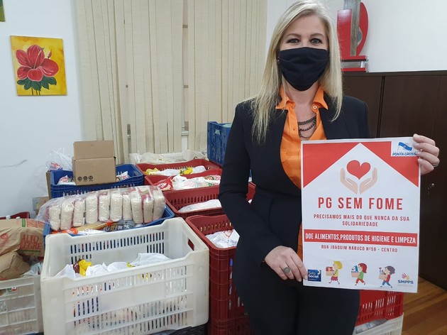 A Fundação de Assistência Social de Ponta Grossa (FASPG) recebeu durante esta semana a doação de 1253 quilos de alimentos para a campanha ‘PG sem Fome’