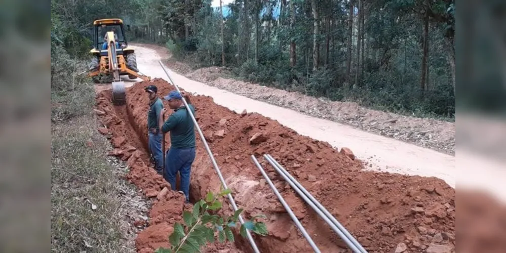 São 66 famílias beneficiadas com a nova rede de abastecimento
