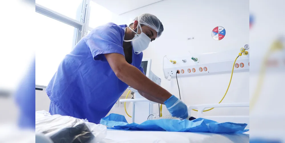 Atualmente, o hospital possui 20 leitos de UTI (com 16 ocupados) e 34 leitos clínicos (também com 16 ocupados). 