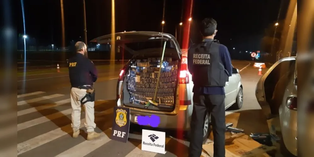 Abordagem aconteceu na BR-376 na madrugada desta quarta-feira em Ponta Grossa