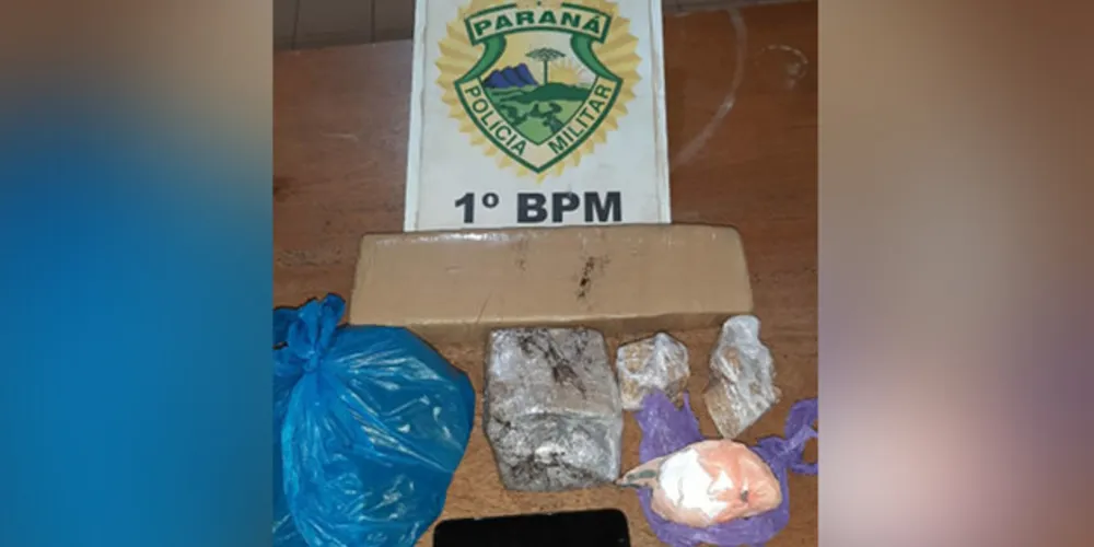 Maior parte da droga apreendida em Sengés era maconha, mas também havia crack e cocaína