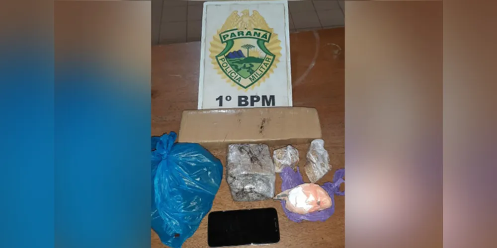 Maior parte da droga apreendida em Sengés era maconha, mas também havia crack e cocaína