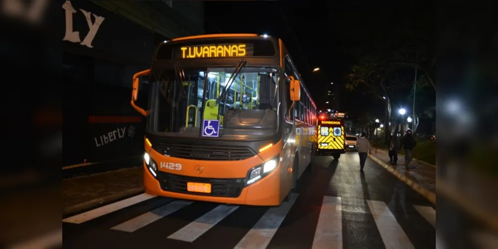 Apesar do susto, vítima teve apenas lesões leves e foi levada fora de risco ao hospital