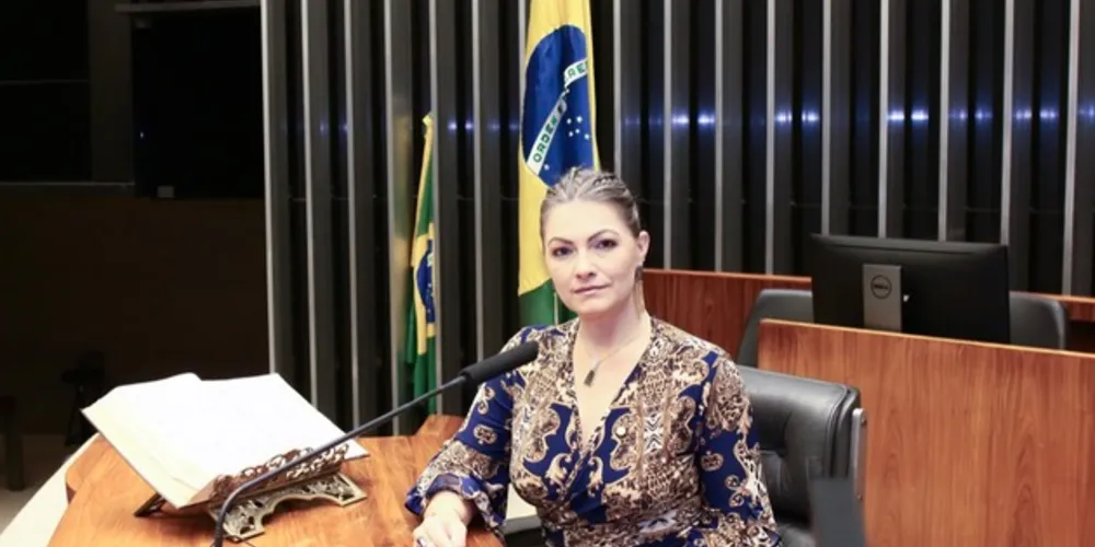 Na justificativa, a parlamentar declarou que se sentia orgulhosa por poder colaborar com a aprovação do relatório