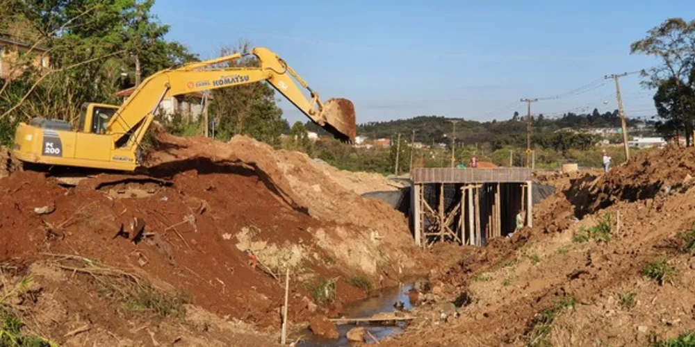 Obra ligará bairros de Olarias, Uvaranas e Oficinas e facilitará acesso ao Lago de Olarias