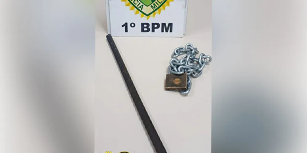 Suspeito confessou que tentava arrombar loja quando foi flagrado pela Polícia Militar