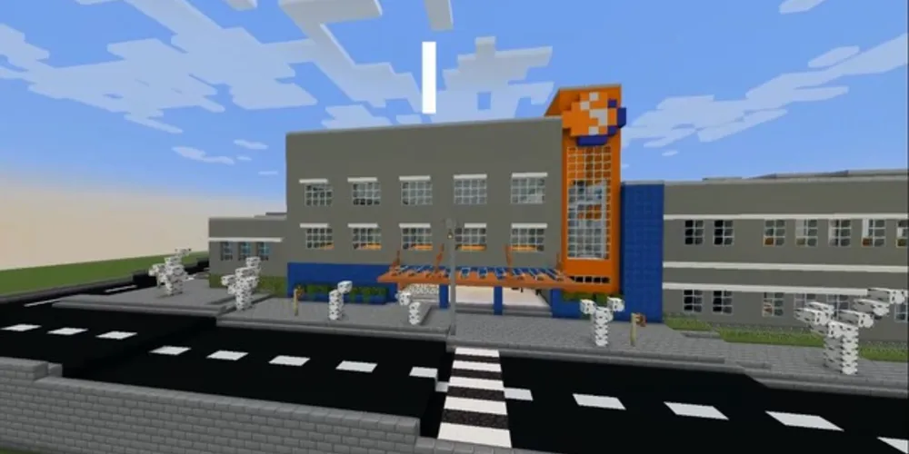 O Minecraft foi escolhido por ser um jogo já praticado pelo grupo.