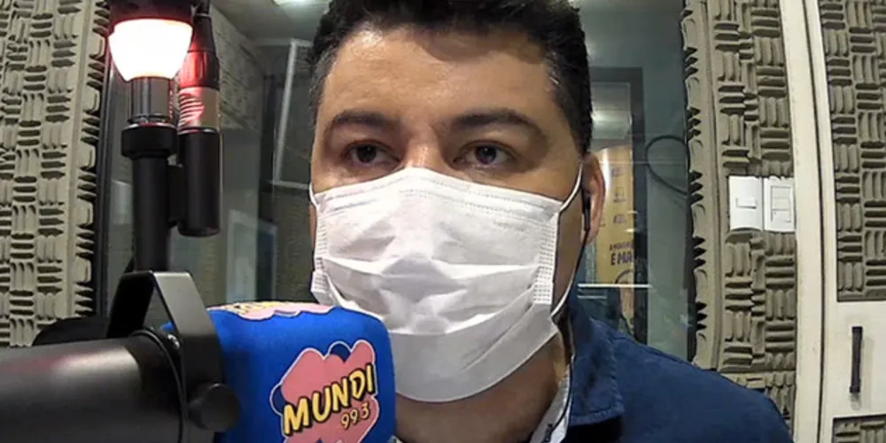 Prefeito avisou na rádio que PG pode elevar nível de contágio para a bandeira laranja