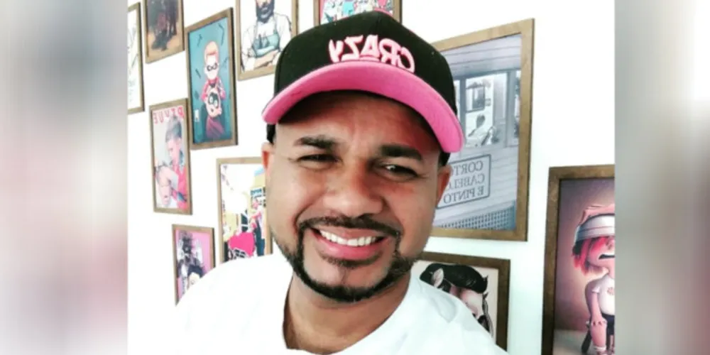 O barbeiro Michel Souza de Souza, de 39 anos, causa intensa comoção nas redes sociais.