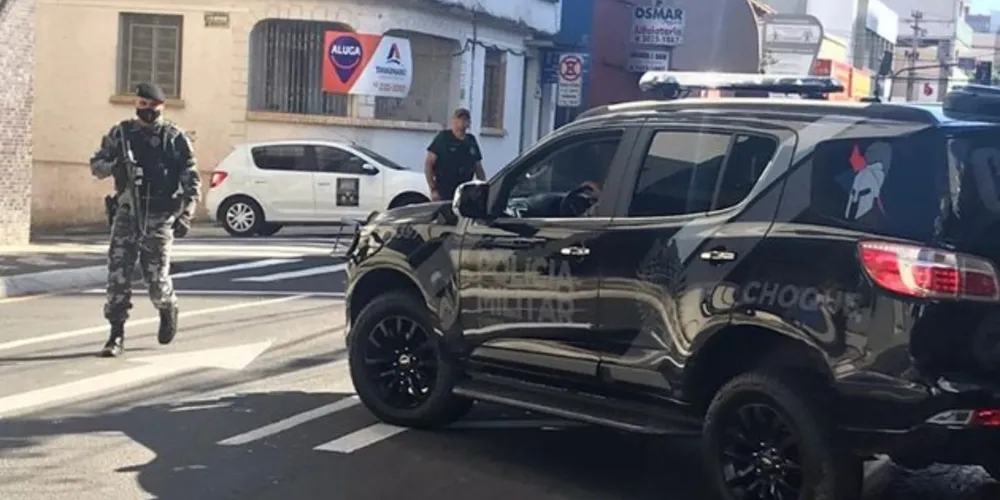 Operação aconteceu na segunda-feira, em Ponta Grossa