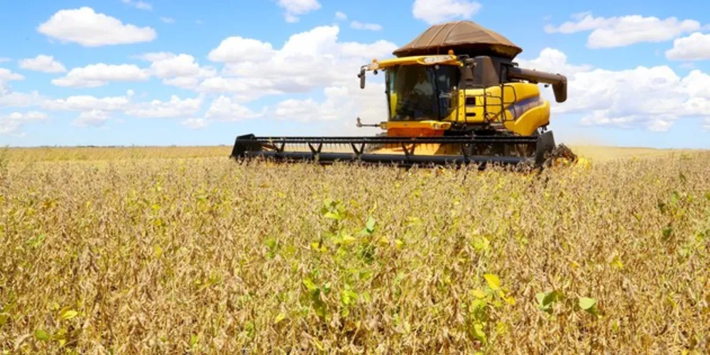 Principal destaque nos Campos Gerais fica com a soja, com 2,27 milhões de toneladas retiradas do campo, o maior valor da história
