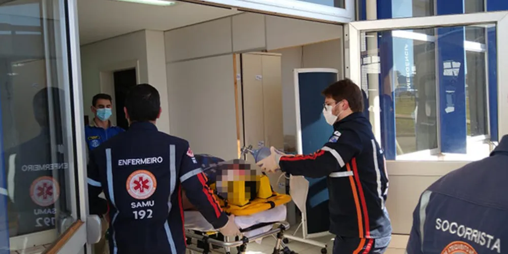 Vítima foi levada em estado gravíssimo ao HU-UEPG, mas morreu pouco tempo depois no hospital