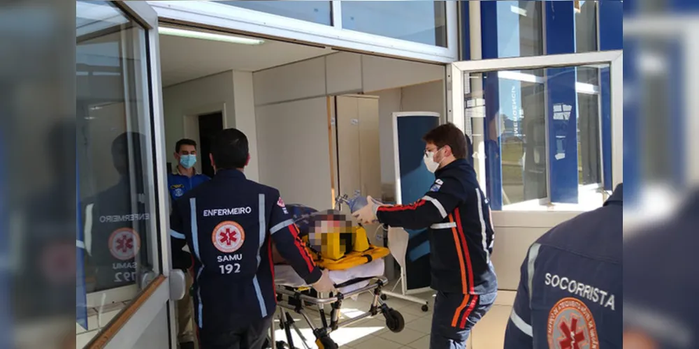 Vítima foi levada em estado gravíssimo ao HU-UEPG, mas morreu pouco tempo depois no hospital