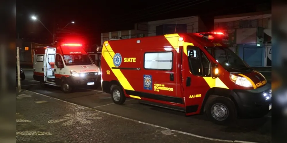 Vítima precisou ser entubada e foi levada em estado grave ao Hospital Regional na noite de domingo