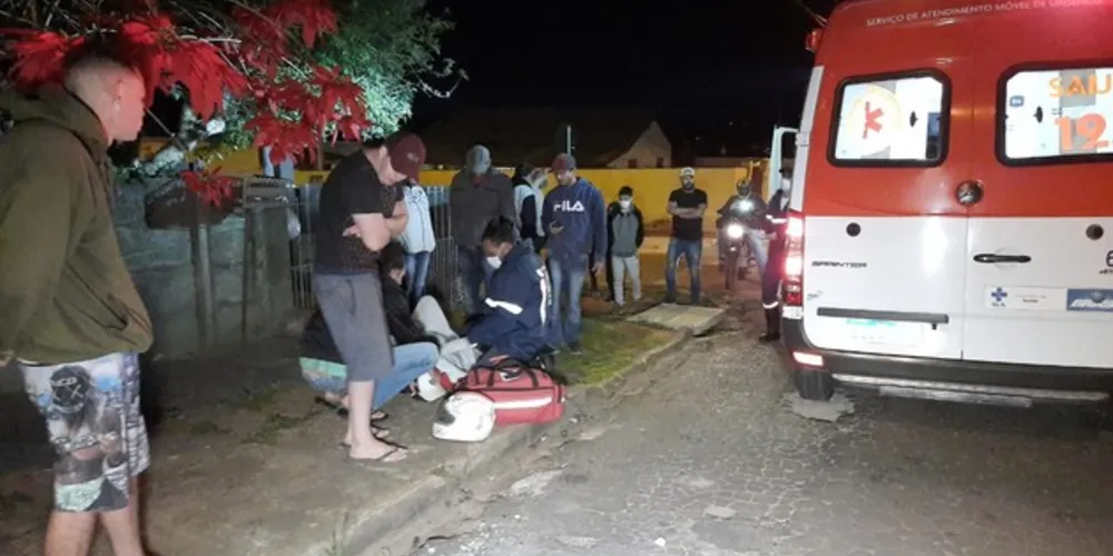 Vítima foi levada ao PSM pelo Samu com ferimentos moderados, sem risco à vida