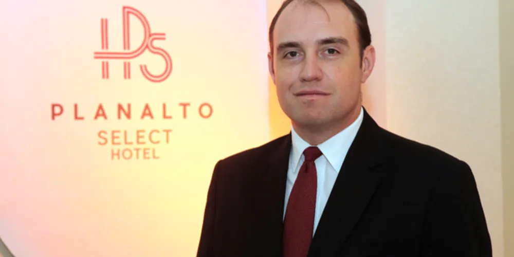 Daniel Wagner é um dos premiados com o Selo de Qualidade do Turismo, categoria ouro, com o Planalto Select Hotel 