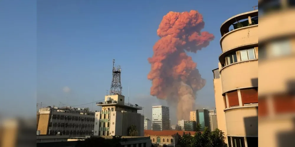 Imagem ilustrativa da imagem Explosão traz rastro de destruição no Líbano