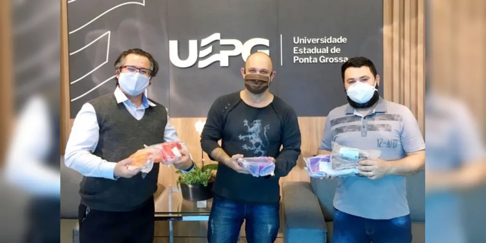 O objetivo principal da ação é garantir a proteção dos servidores da Universidade. Essa é a segunda remessa que a Penitenciária entrega à UEPG. 