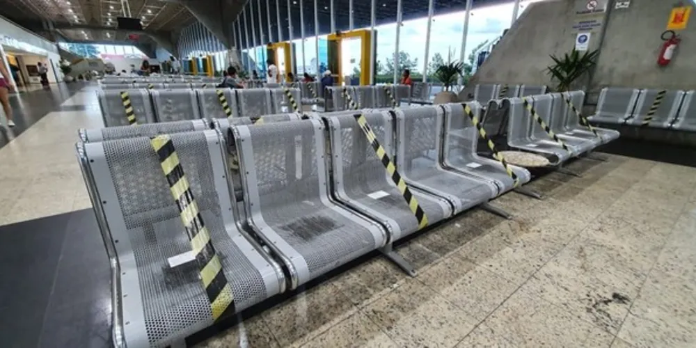 Rodoviária está fechada por decreto municipal desde o dia 20 de março