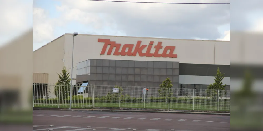 Fábrica da Makita no Distrito Industrial de Ponta Grossa