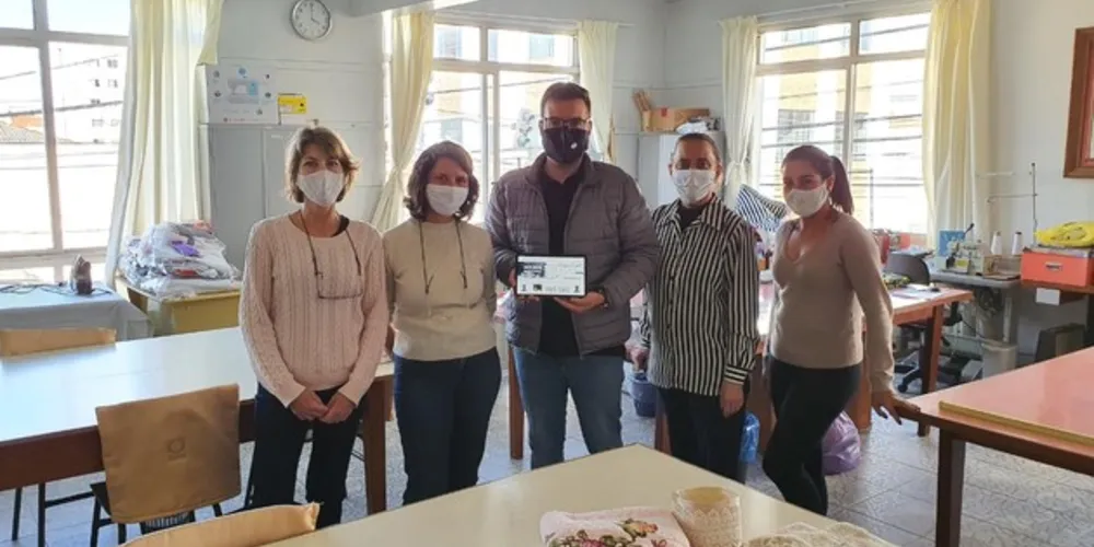 A Organização Espírita Cristã Irmã Scheilla recebeu uma plataforma de vendas online para ampliar as fontes de renda durante a pandemia