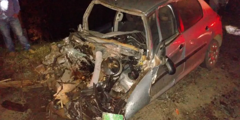 Motorista chegou a ser socorrido e levado ao hospital, mas não resistiu aos ferimentos